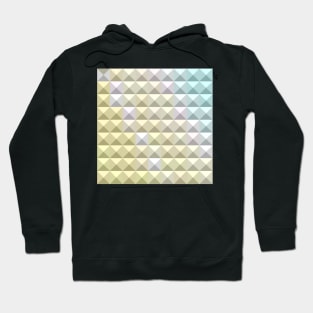 Light Khaki Yellow Abstract Low Polygon Background Hoodie